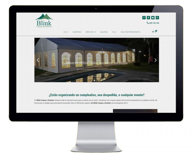 Diseño web con eCommerce Tienda online