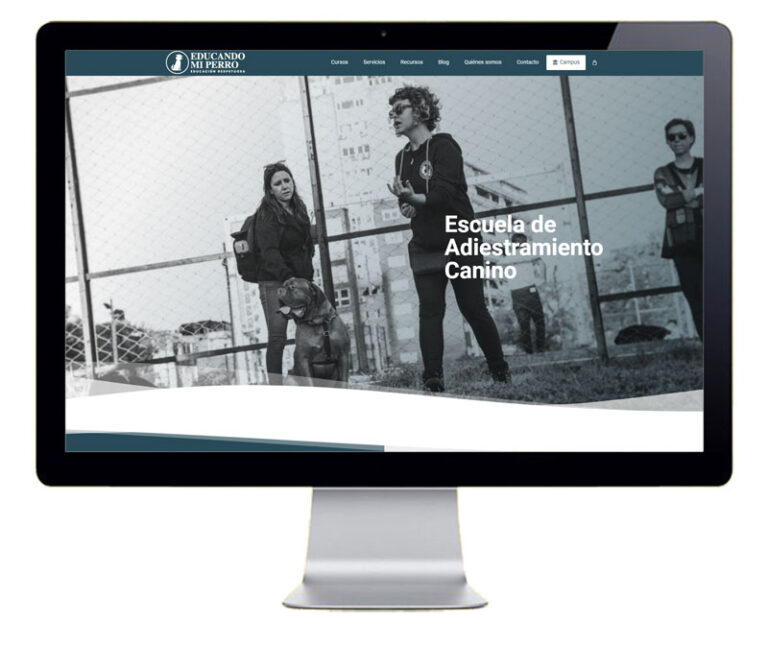 Re-diseño web avanzado de formación online