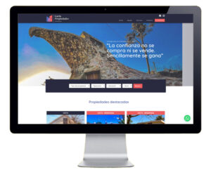 Diseño web para inmobiliaria