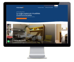Diseño web avanzado para fabricante de herrajes para muebles multifuncionales