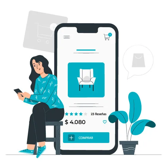 Diseño de tiendas online, web ecommerce